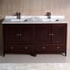 A thumbnail of the Fresca FCB20-3030-U Fresca-FCB20-3030-U-In Bathroom View Mahogany