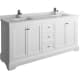 A thumbnail of the Fresca FCB2472-U Matte White / Countertop White