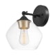A thumbnail of the Globe Electric 51367 Matte Black / Gold