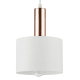 A thumbnail of the Globe Electric 60763 Matte White / Rose Gold