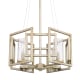 A thumbnail of the Golden Lighting 6068-4P Chandelier with Light Off - WG