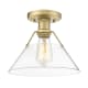 A thumbnail of the Golden Lighting 3306-FM CLR Brushed Champagne Bronze