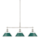 A thumbnail of the Golden Lighting 3306-LP PW Pewter / Pine Green Shades