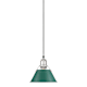A thumbnail of the Golden Lighting 3306-S PW Pewter / Pine Green Shades