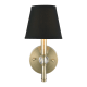 A thumbnail of the Golden Lighting 3500-1W Antique Brass with Tuxedo Shade