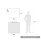 A thumbnail of the Golden Lighting 3602-BA1-AB Size to Scale Image