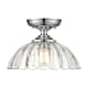A thumbnail of the Golden Lighting 6952-SF CLR Pewter