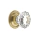 A thumbnail of the Grandeur VERS-CRYS-KNOB-GEO Satin Brass