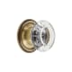 A thumbnail of the Grandeur BORD-CRYS-KNOB-GEO Vintage Brass