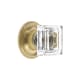 A thumbnail of the Grandeur CARR-CRYS-KNOB-GEO Satin Brass