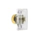 A thumbnail of the Grandeur CARR-CRYS-KNOB-LG Polished Brass