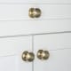 A thumbnail of the Grandeur FIFT-BRASS-KNOB-GEO Alternate Image