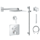 A thumbnail of the Grohe GSS-smartactive-SQ-4 Starlight Chrome