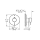 A thumbnail of the Grohe 19 987 Grohe 19 987