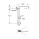A thumbnail of the Grohe 26 485 Grohe-26 485-Line Drawing