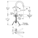 A thumbnail of the Grohe 31 349 Grohe-31 349-Grohe-31349-Dimensional Drawing