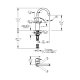 A thumbnail of the Grohe 31 518 Grohe-31 518-Dimensional Drawing