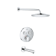 A thumbnail of the Grohe GSS-Grohtherm-CIR-16 Starlight Chrome