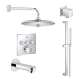 A thumbnail of the Grohe GSS-Grohtherm-SQ-08 Starlight Chrome