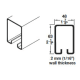 A thumbnail of the Hafele 942.52.921 Steel