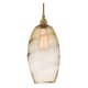 A thumbnail of the Hammerton Studio PLB0035-05 Optic Amber Glass with Gilded Brass Finish