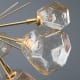 A thumbnail of the Hammerton Studio PLB0039-0D Heritage Brass with Amber Glass