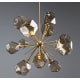 A thumbnail of the Hammerton Studio CHB0039-0G Gilded Brass with Bronze Glass Shades