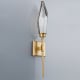 A thumbnail of the Hammerton Studio IDB0050-04 Chilled Smoke Glass with Heritage Brass Finish