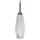A thumbnail of the Hammerton Studio CHB0049-0A Optic Rib Clear Glass with Heritage Brass Finish