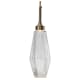 A thumbnail of the Hammerton Studio CHB0049-05 Optic Rib Clear Glass with Heritage Brass Finish