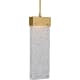 A thumbnail of the Hammerton Studio CHB0042-33 Clear Rimelight Glass with Gilded Brass Finish