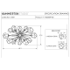 A thumbnail of the Hammerton Studio PLB0039-0D Specification Drawing 2