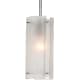 A thumbnail of the Hammerton Studio PLB0044-44-LED Frosted Granite Glass with Metallic Beige Silver Finish