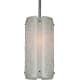 A thumbnail of the Hammerton Studio CHB0044-24 Rimelight Frosted Glass with Metallic Beige Silver Finish