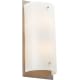 A thumbnail of the Hammerton Studio CSB0044-13 Ivory Wisp Glass with Metallic Beige Silver Finish