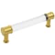 A thumbnail of the Hickory Hardware P3635-10PACK Crysacrylic / Brushed Golden Brass