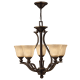 A thumbnail of the Hinkley Lighting H4655 Chandelier with Canopy - OB
