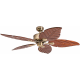 A thumbnail of the Honeywell Ceiling Fans Willow View Aged Brass