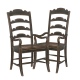 A thumbnail of the Hooker Furniture 5960-75300-BLK-2PK Distressed Anthracite