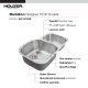 A thumbnail of the Houzer MC-3210SR Alternate Image