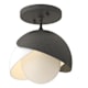 A thumbnail of the Hubbardton Forge 121377 Natural Iron / White / Opal