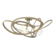 A thumbnail of the Hubbardton Forge 128720 Soft Gold / Clear