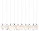 A thumbnail of the Hubbardton Forge 131143 Bronze / White / Clear