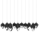 A thumbnail of the Hubbardton Forge 131145 Oil Rubbed Bronze / Black