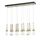 A thumbnail of the Hubbardton Forge 131200 Modern Brass / Clear White Threading