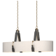 A thumbnail of the Hubbardton Forge 134070 Antique Brass / Black / Flax