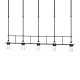 A thumbnail of the Hubbardton Forge 137725-SHORT Black / Clear
