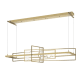 A thumbnail of the Hubbardton Forge 139754-STANDARD Modern Brass / Aqualite