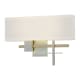 A thumbnail of the Hubbardton Forge 206350 Vintage Platinum / Soft Gold / Flax