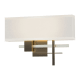 A thumbnail of the Hubbardton Forge 206350 Dark Smoke / Vintage Platinum / Flax